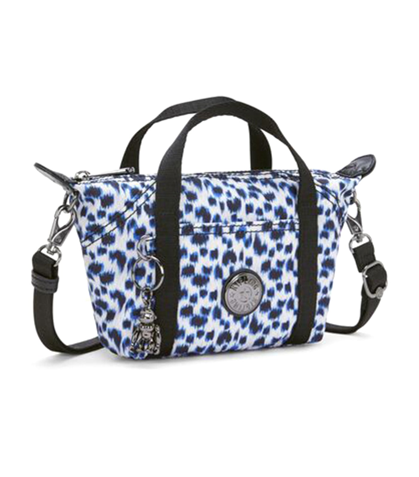 Art Compact Crossbody Bag Curious Leopard