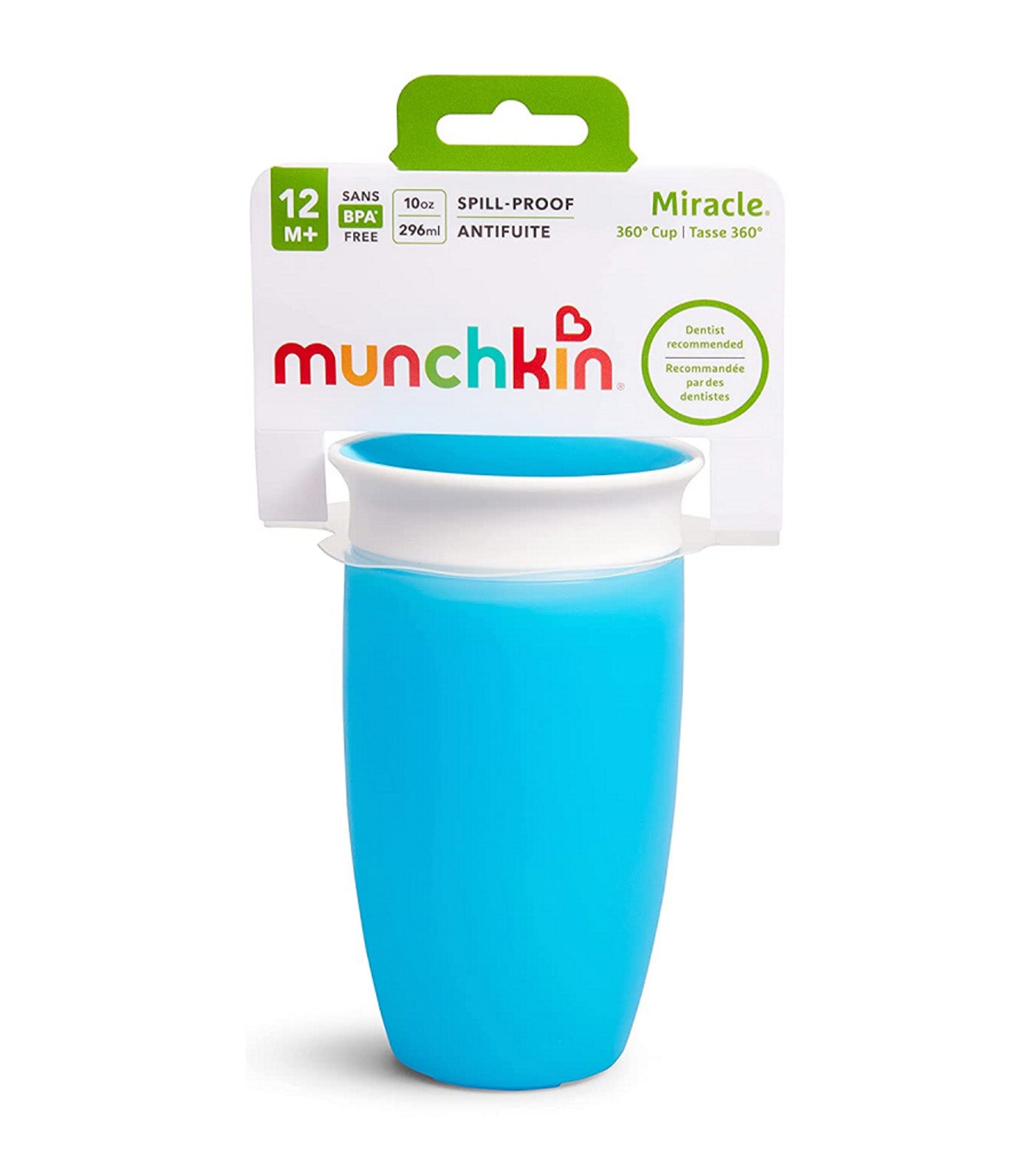 Miracle 360° Trainer Cup 10oz with Lid Blue