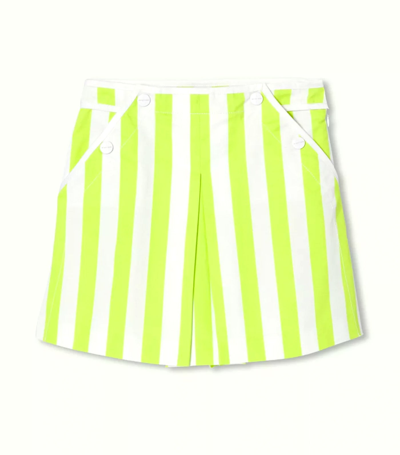 Madeleine Shorts Blanc/Vert