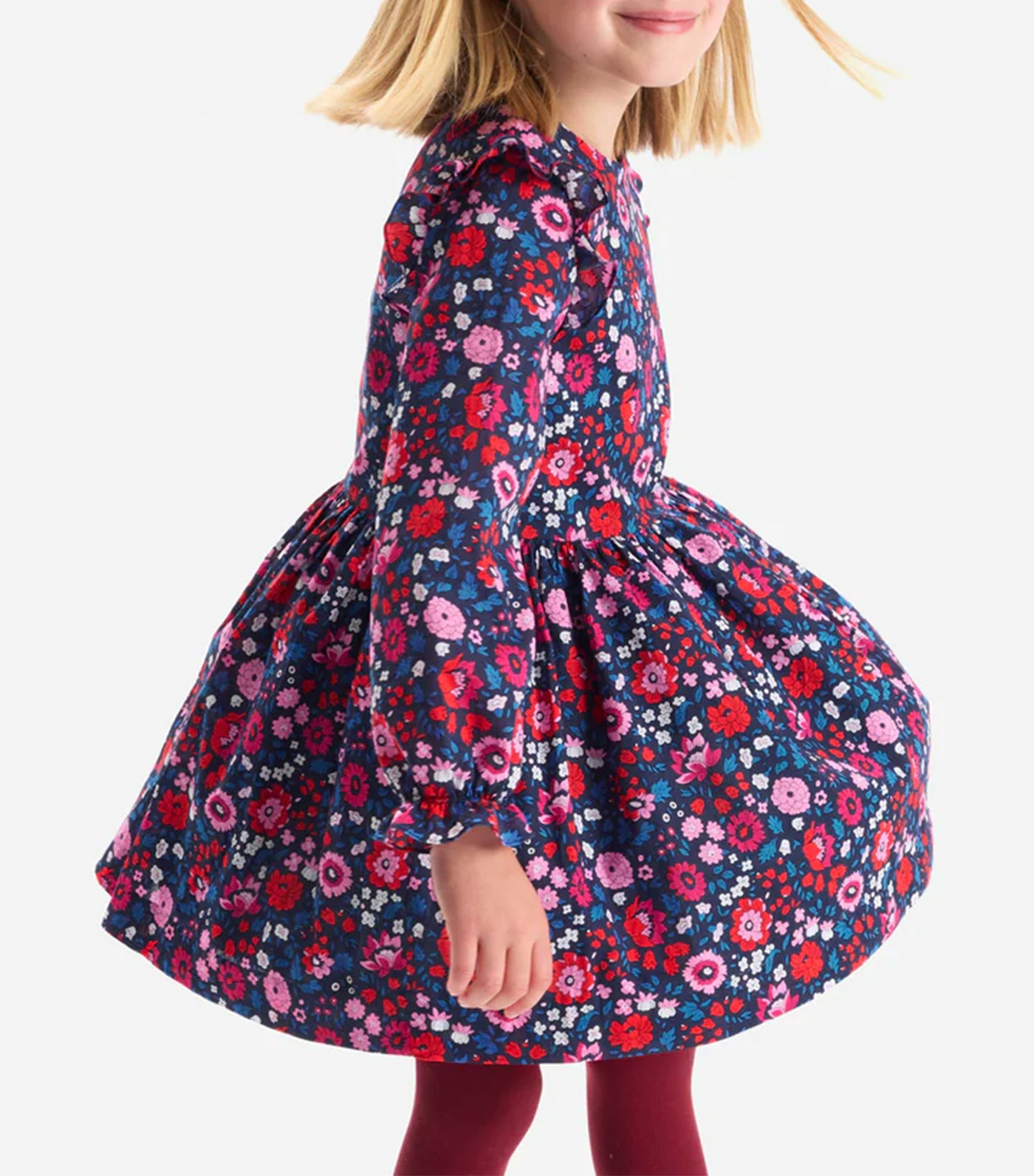 Marine Dress Marine/Multicolor
