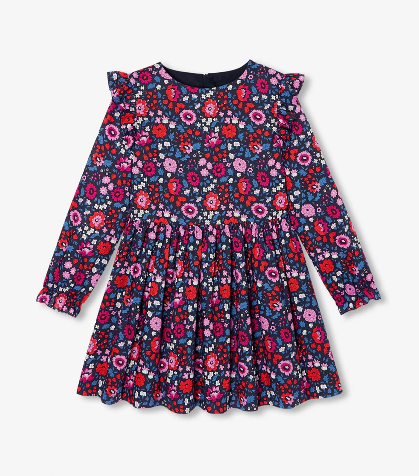 Marine Dress Marine/Multicolor