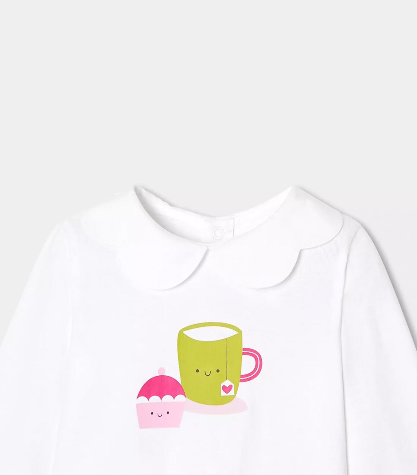 Jacadi Marlou Long Sleeves Blanc Jacadi