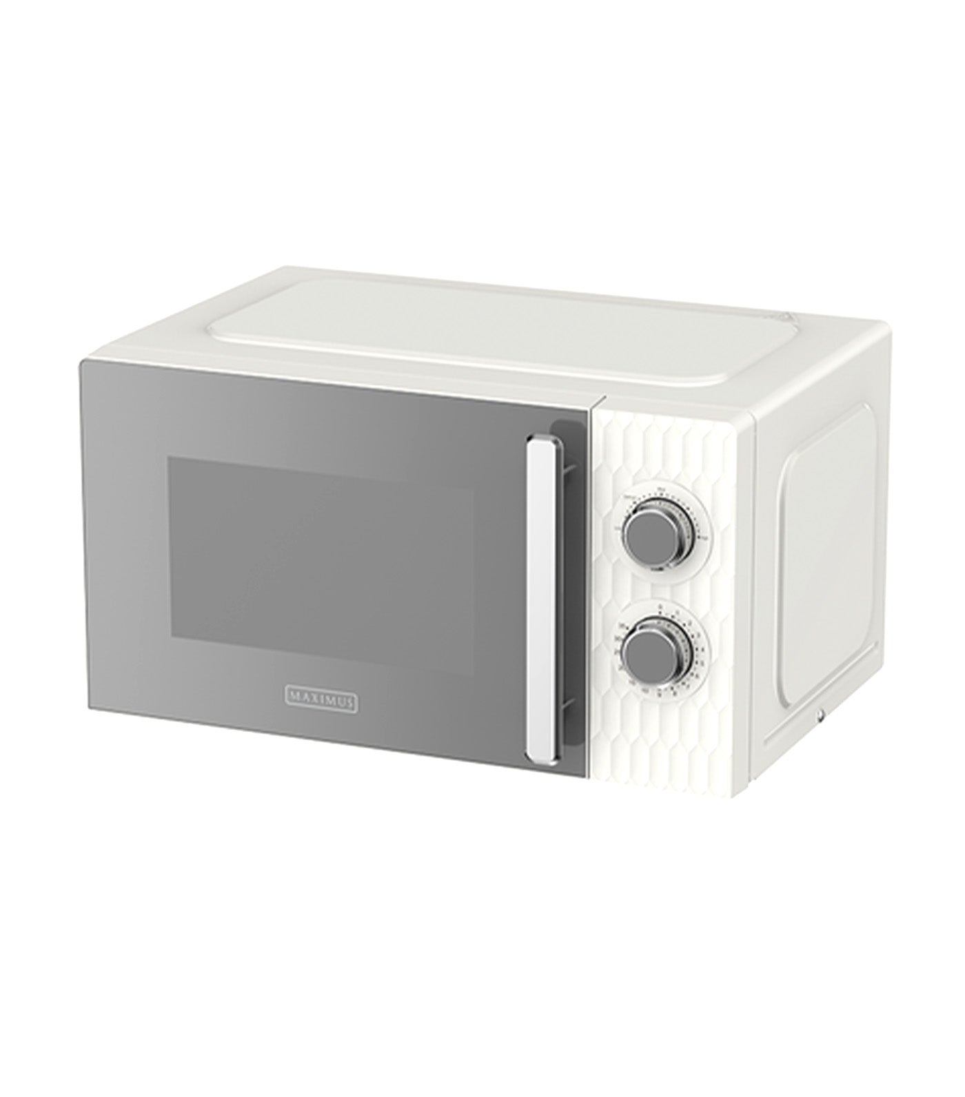 Maximus Microwave Oven Retro Style Cream
