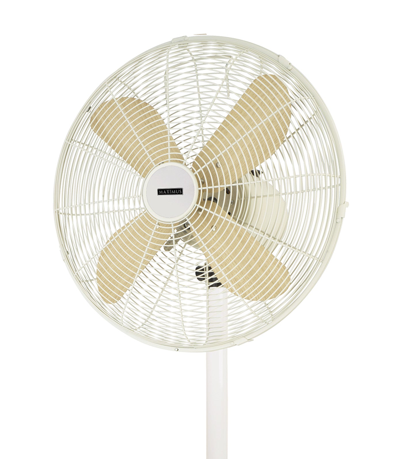 Maximus Retro Fan Cream/Light Wood