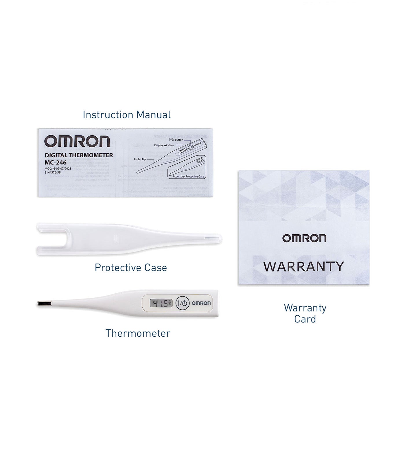 OMRON Pencil Thermometer White