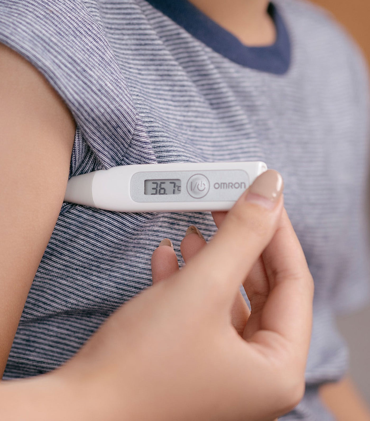 OMRON Pencil Thermometer Gray 