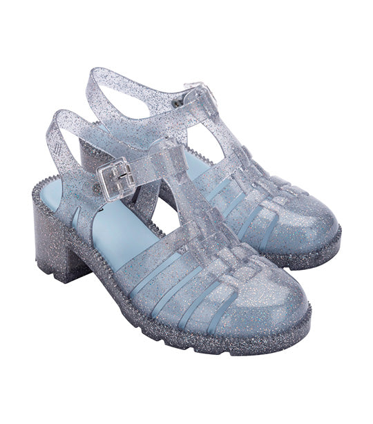 Clear glitter jelly on sale shoes