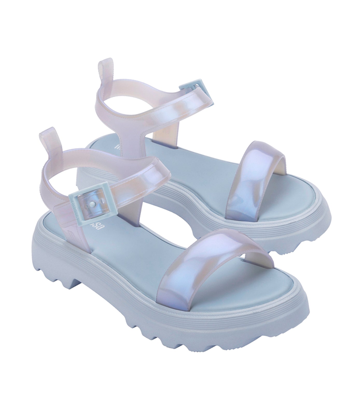 Town Sandal Pearly Blue