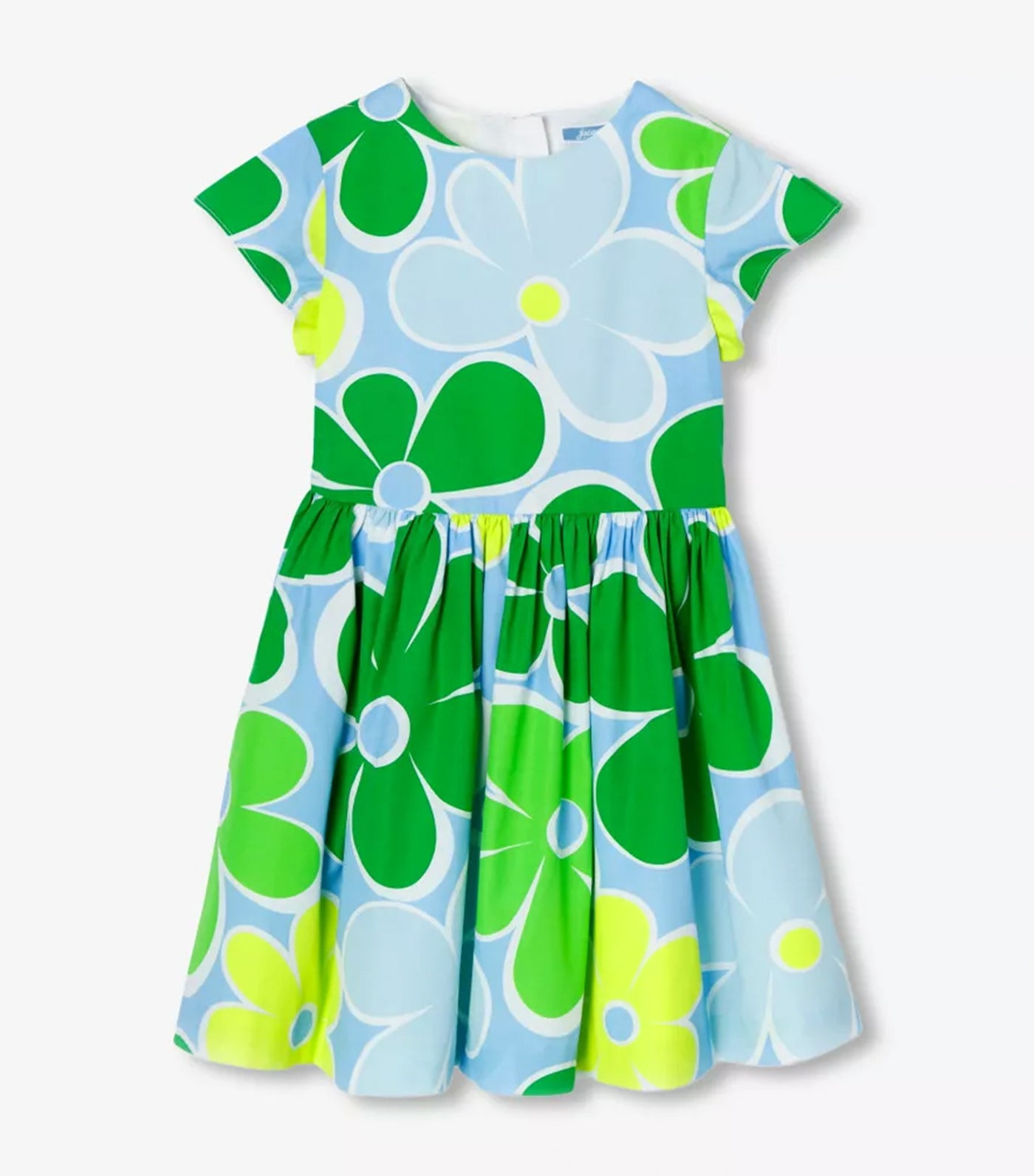 Jacadi Merveille Dress Blanc/Multicolor