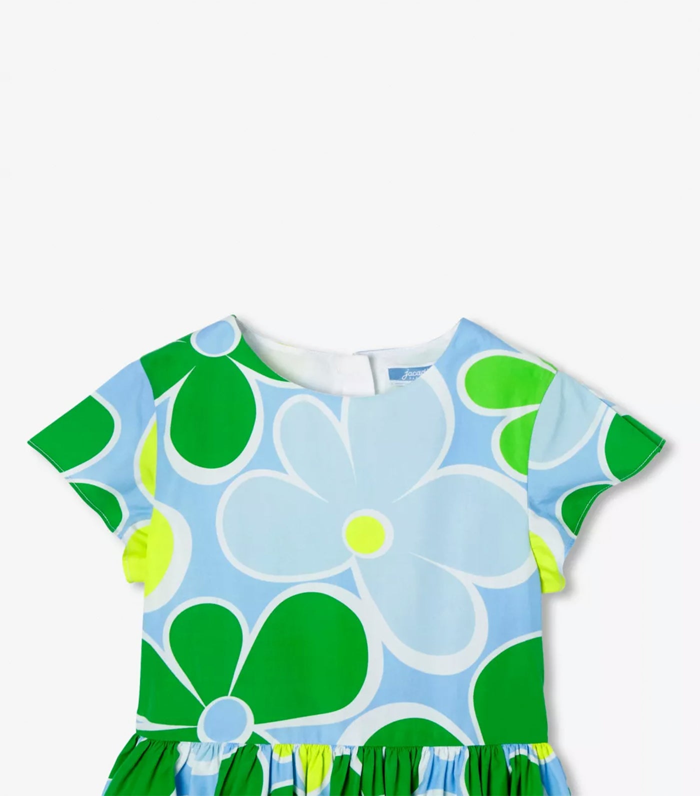 Jacadi Merveille Dress Blanc/Multicolor