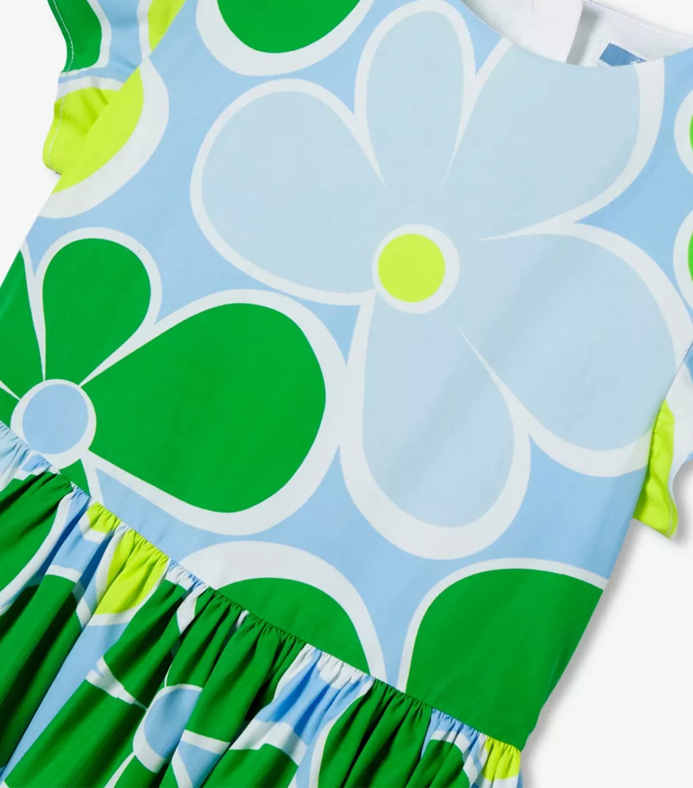 Jacadi Merveille Dress Blanc/Multicolor
