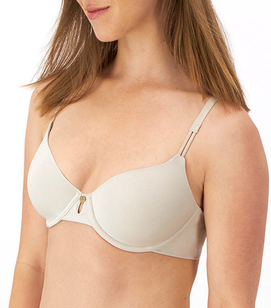 Luxe Essentials T-Shirt Bra Beige Bisque