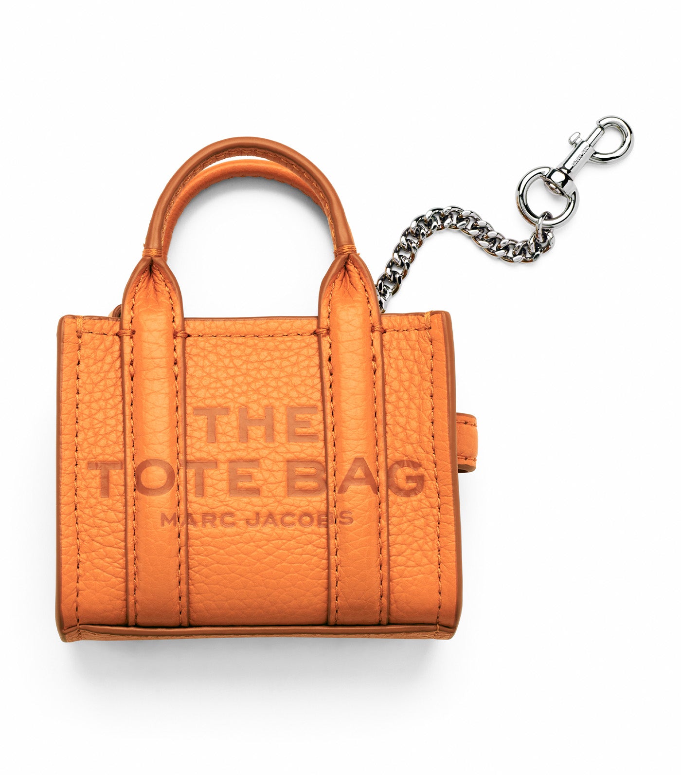 The Nano Tote Bag Charm Tangerine