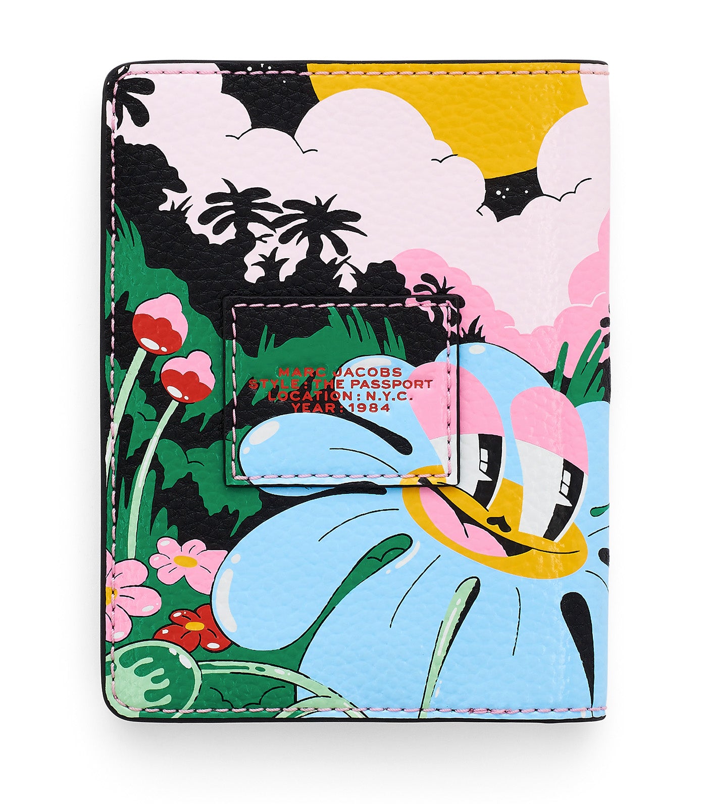 Hattie Stewart x Marc Jacobs Passport Case Black Multi