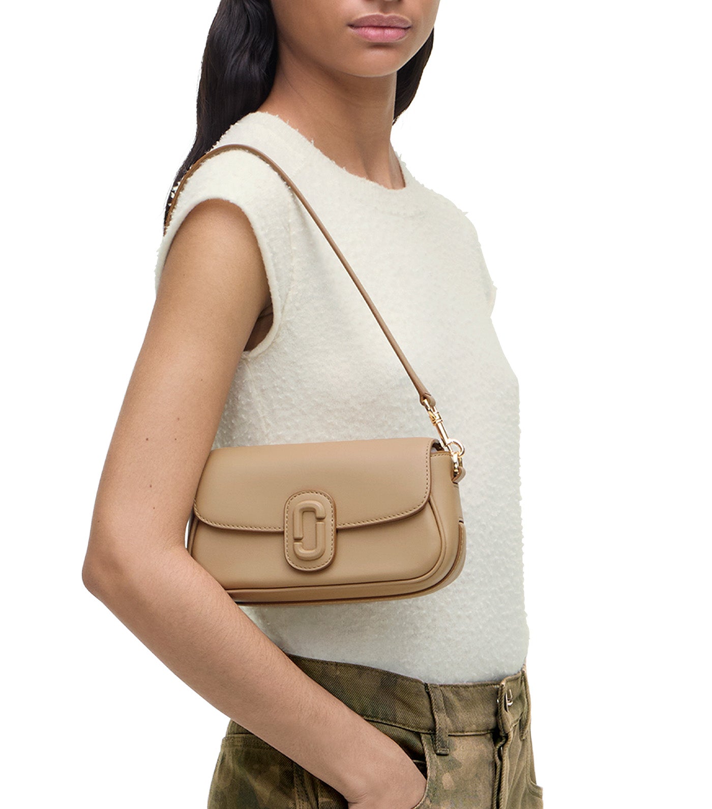 The Clover Shoulder Bag Camel