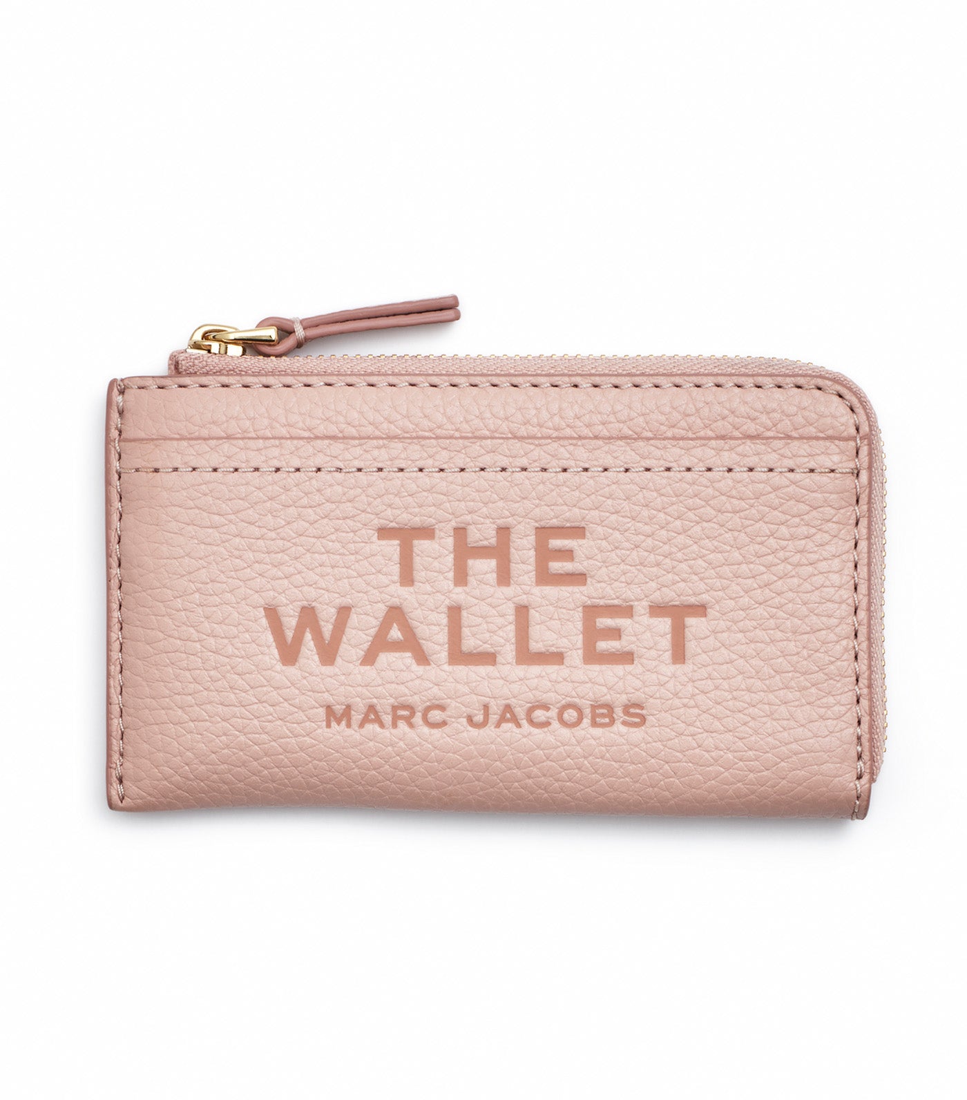 The Leather Top Zip Multi Wallet Rose