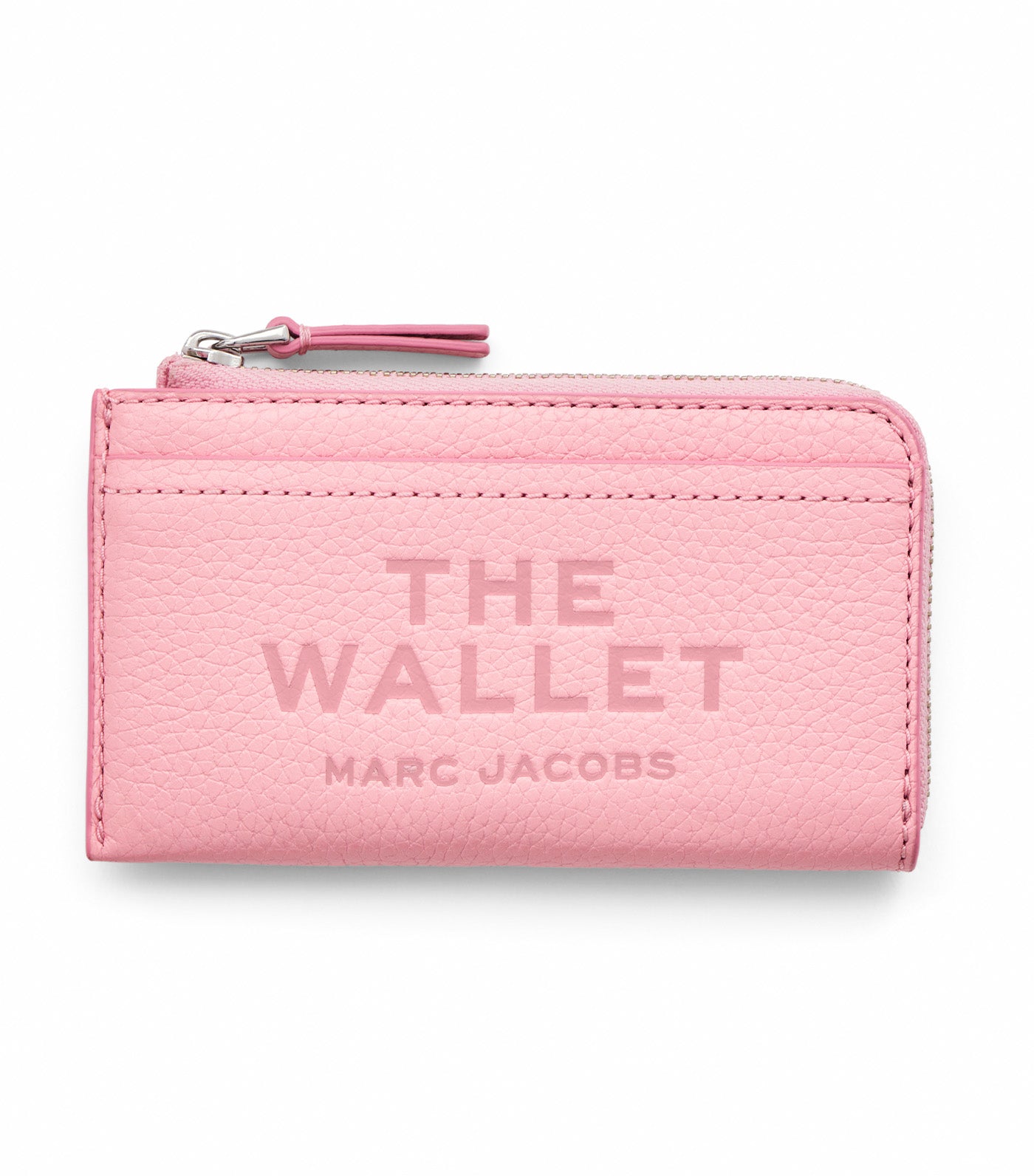 The Leather Top Zip Multi Wallet Ribbon Pink