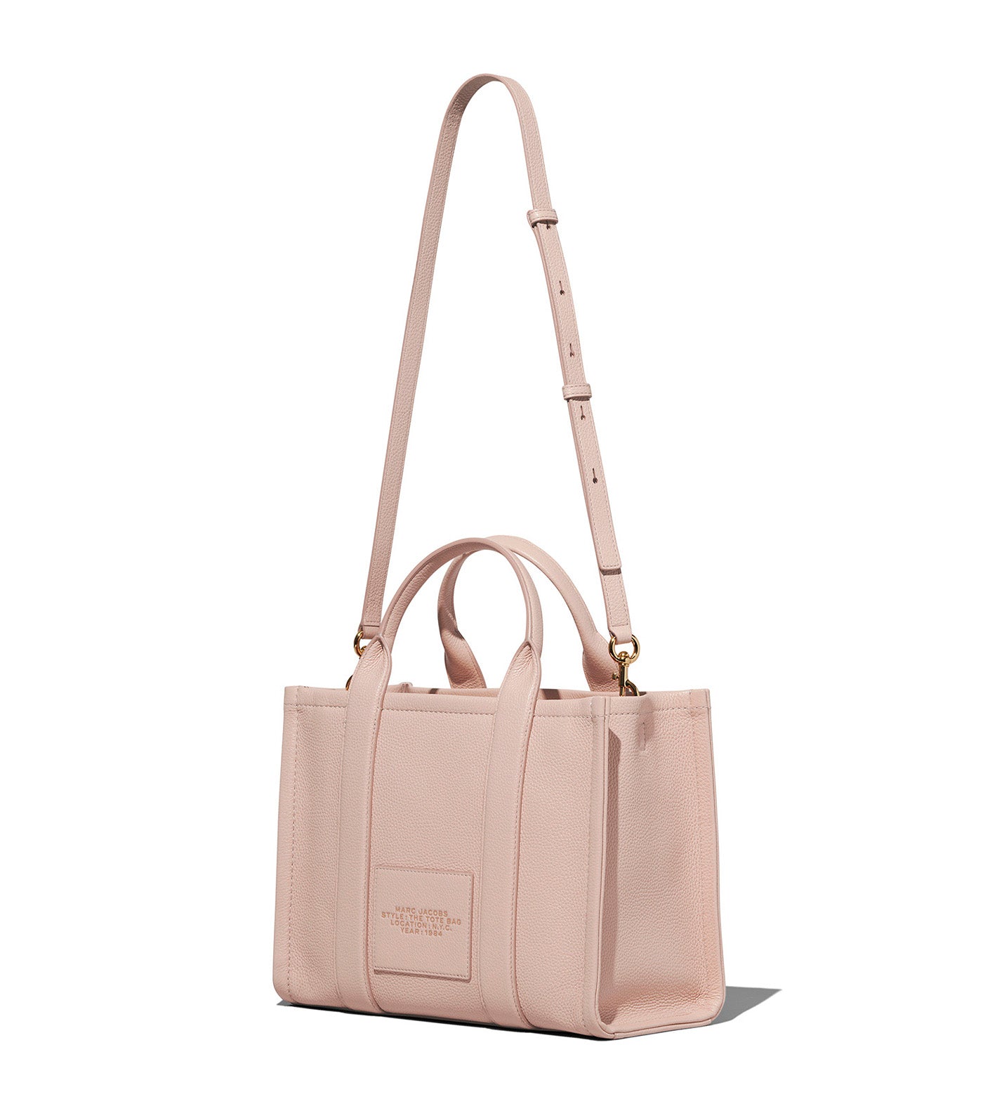 The Leather Medium Tote Bag Rose