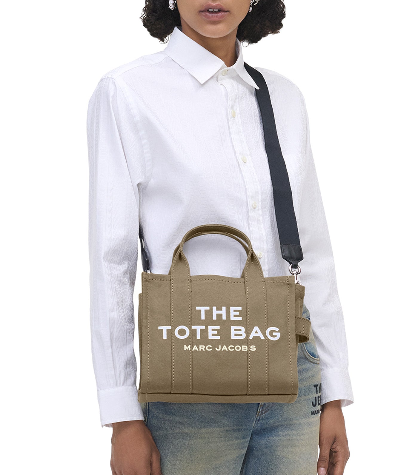 The Canvas Mini Tote Bag Slate Green