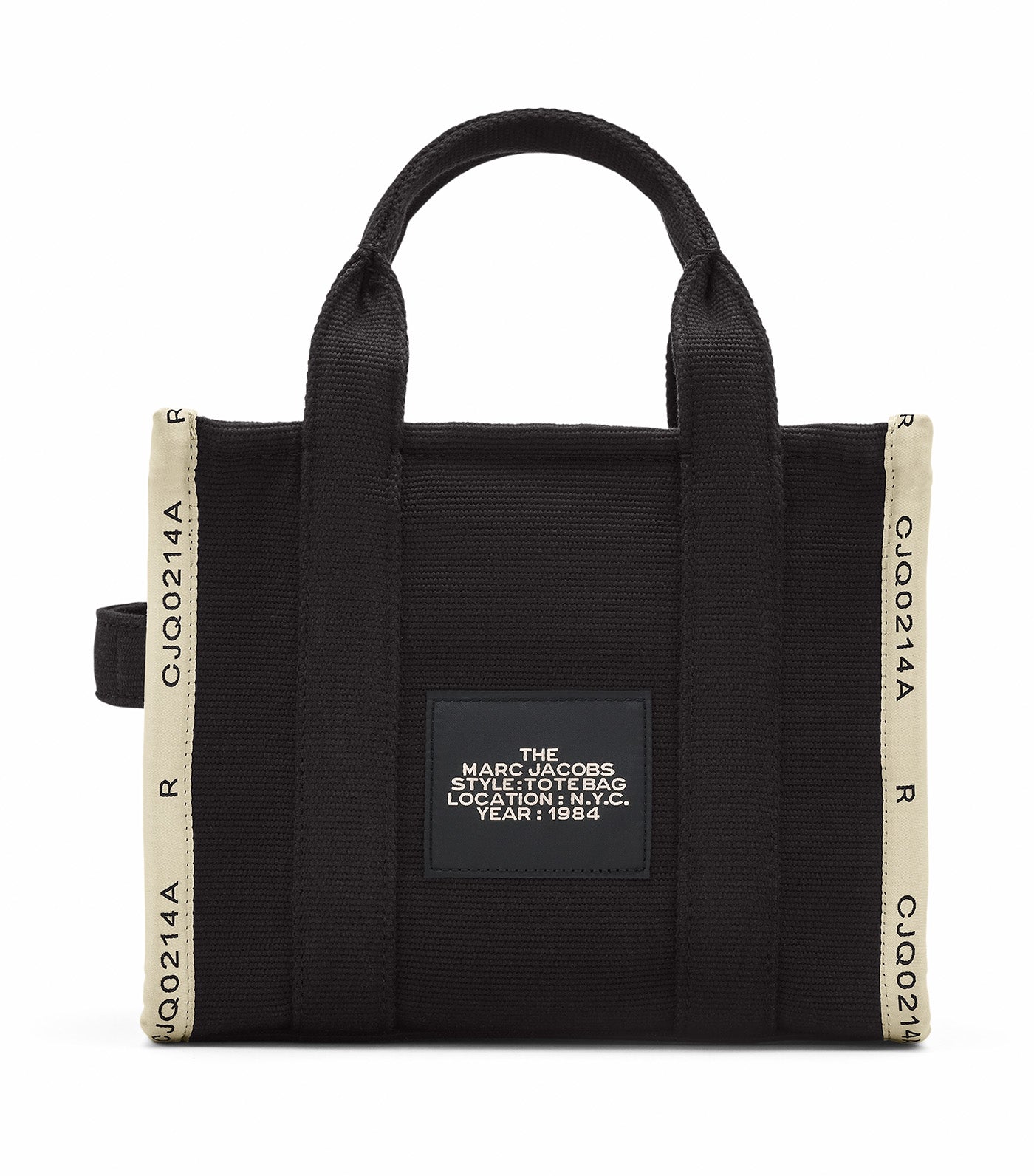 The Jacquard Small Tote Bag Black