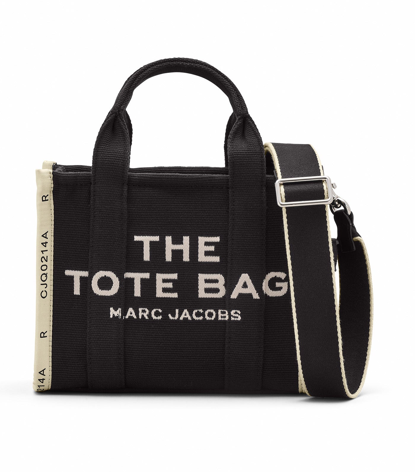 The Jacquard Small Tote Bag Black