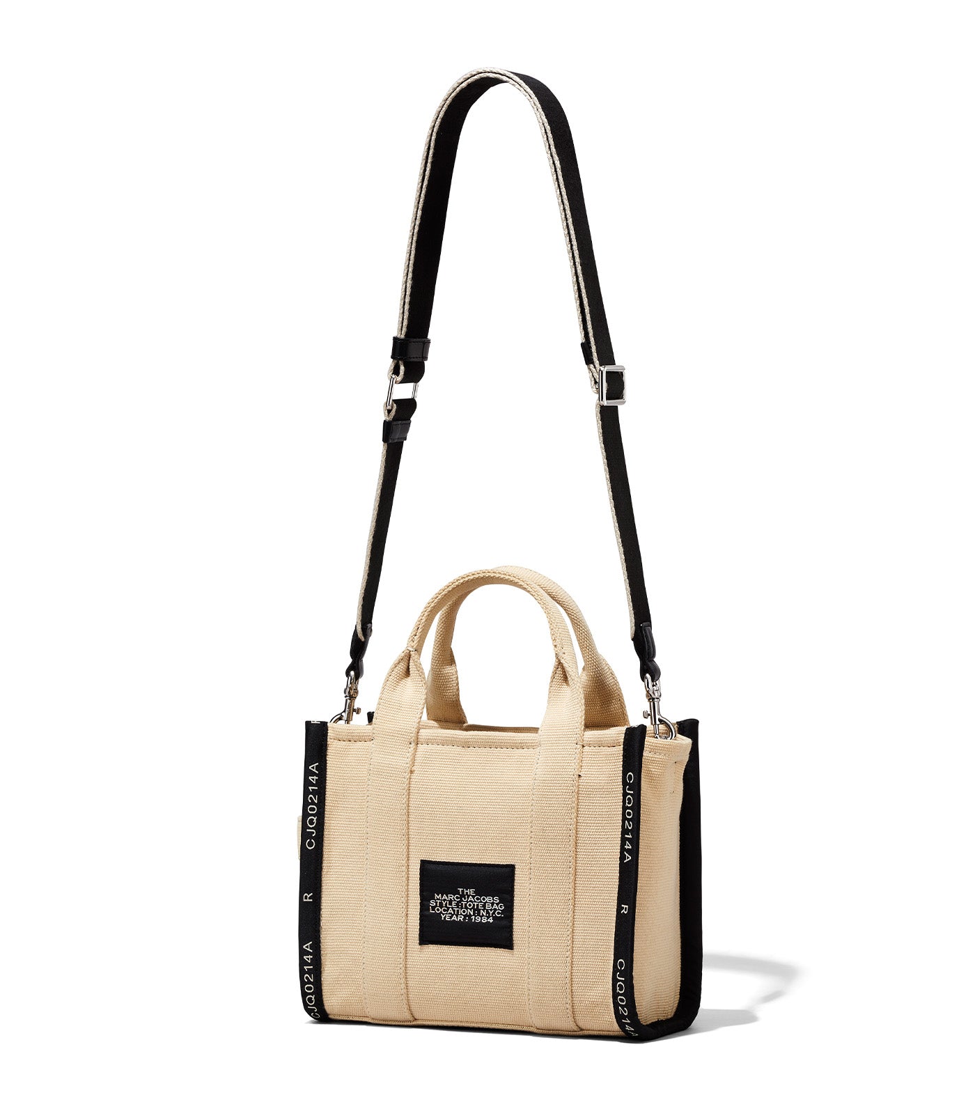 The Jacquard Small Tote Bag Warm Sand