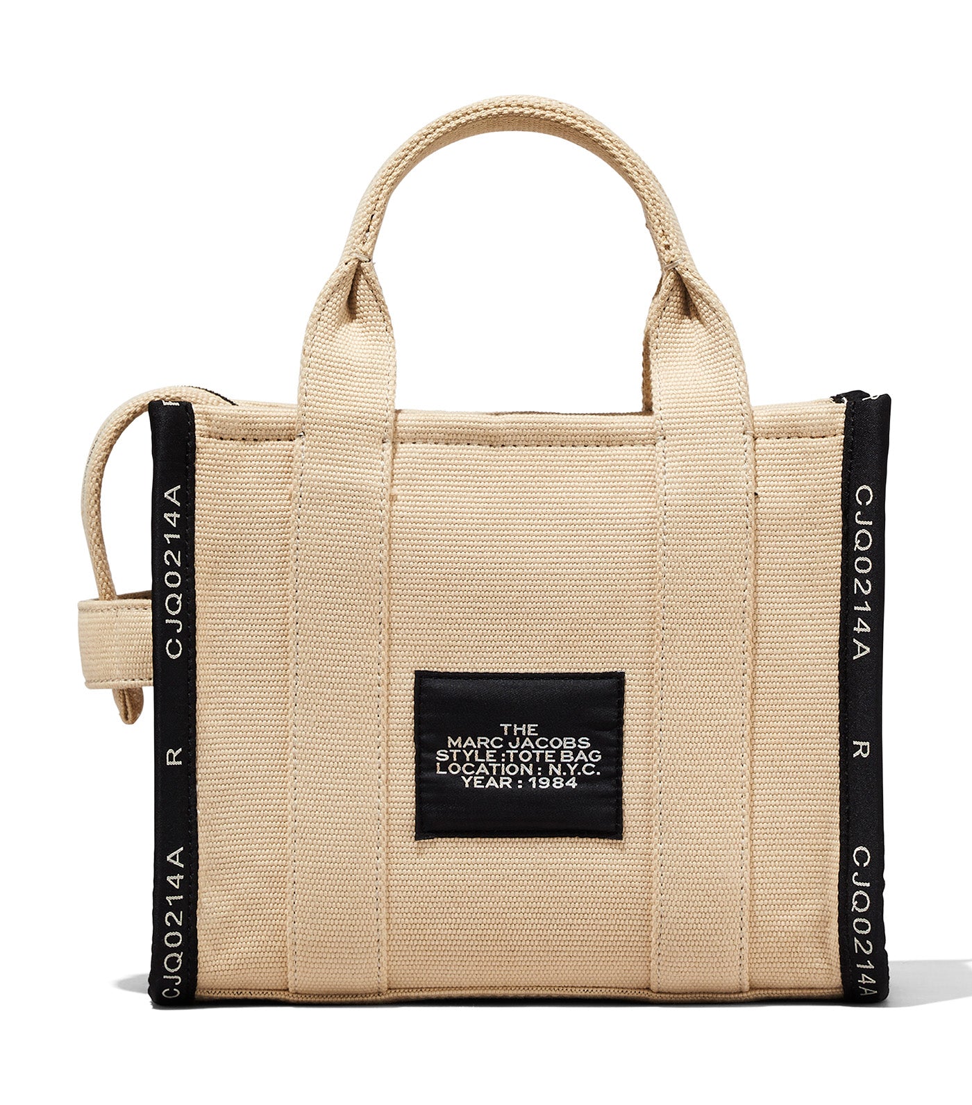 The Jacquard Medium Tote Bag Warm Sand