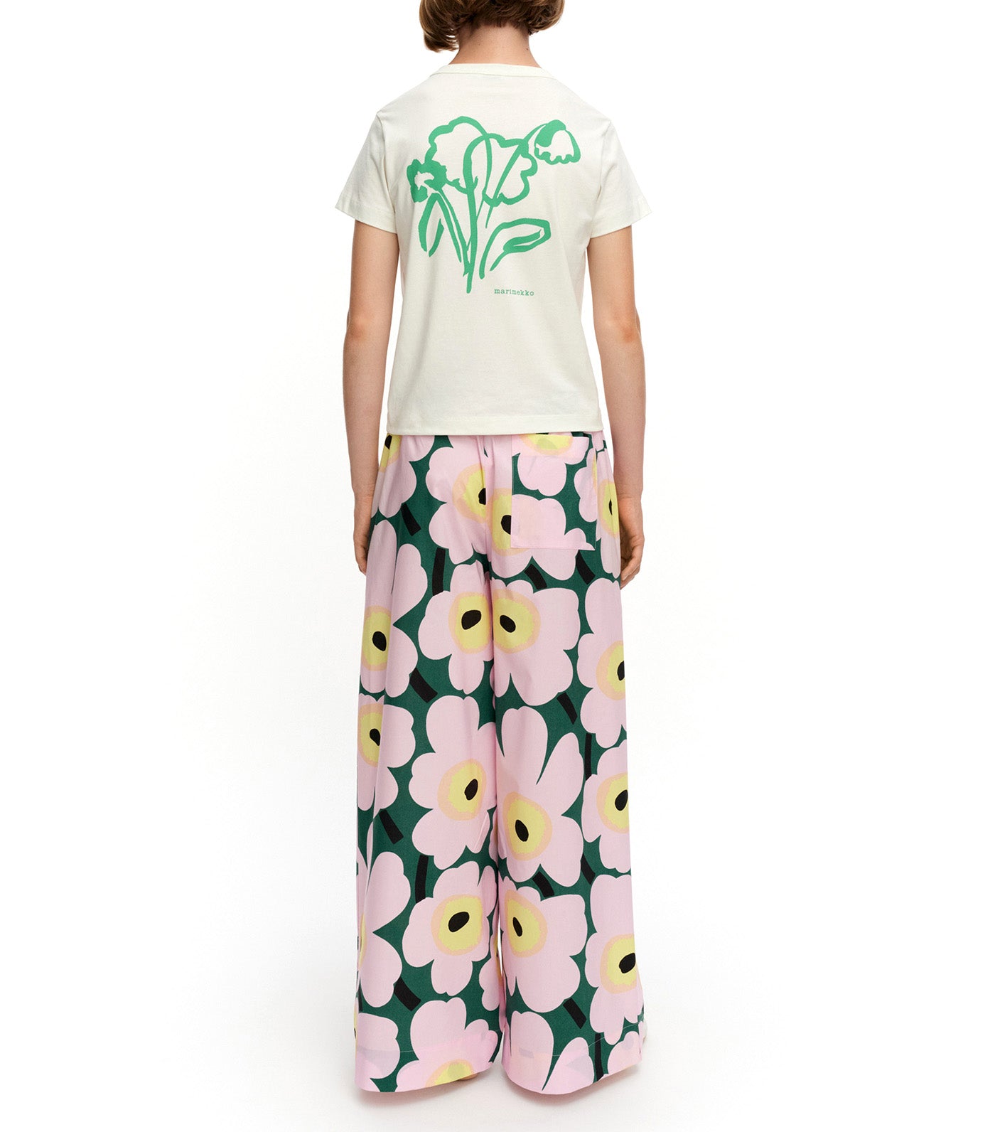Puoti Unikko Trousers Pink/Green