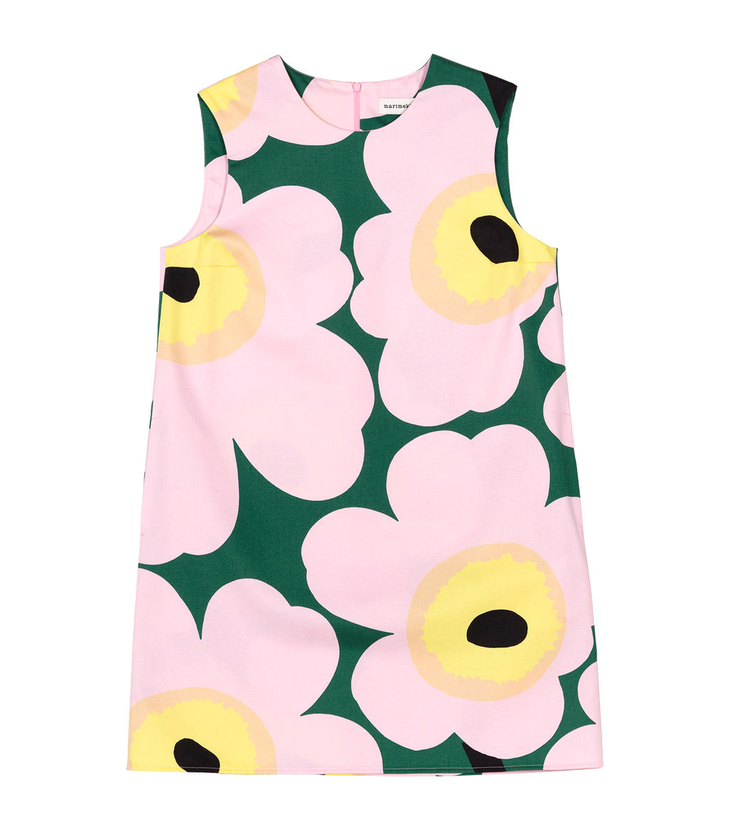 marimekko a line dress Siluetti Unikko Green/Pink/Yellow Adrianna Papell - AP1E201287 Cheap Casual Wedding Dresses Color:Red White Striped The Siluetti cotton satin