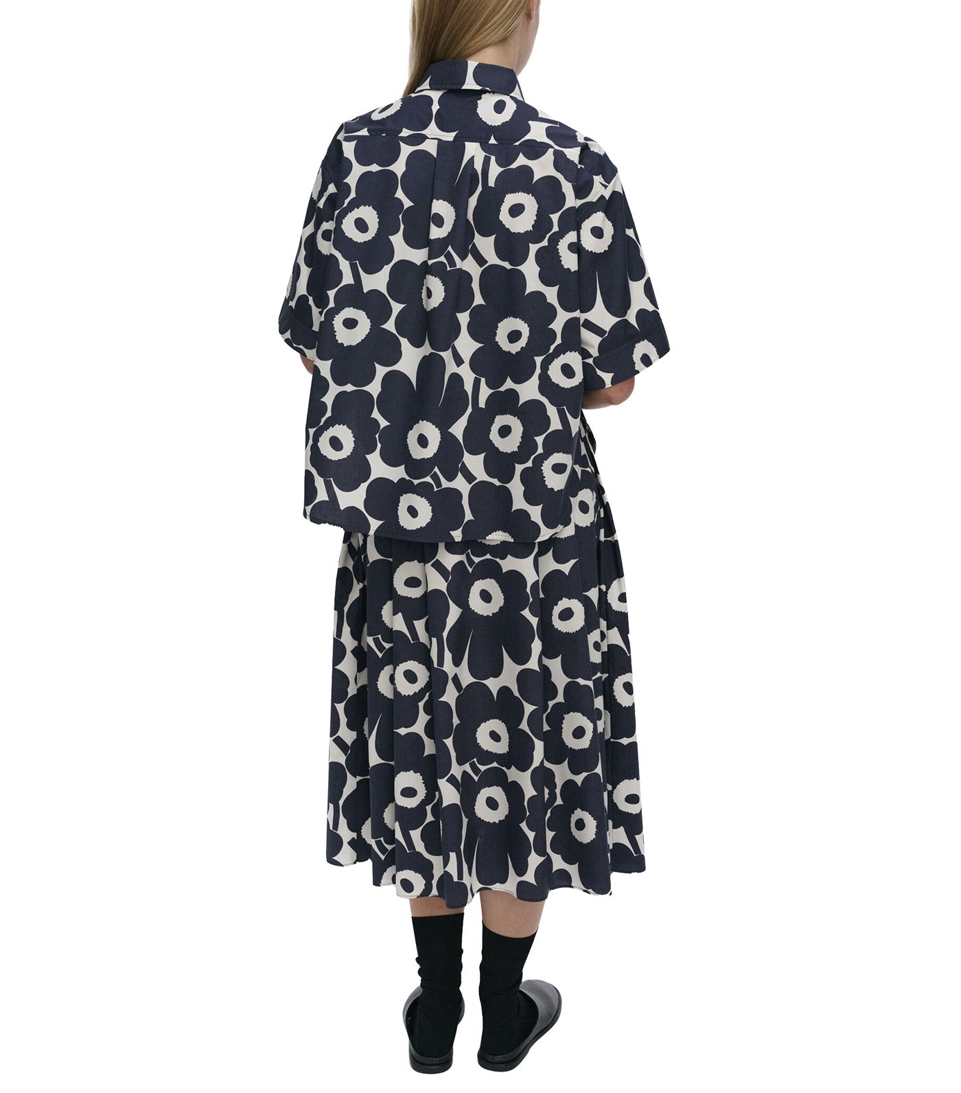 Standardi Unikko Shirt Dark Blue/Off White