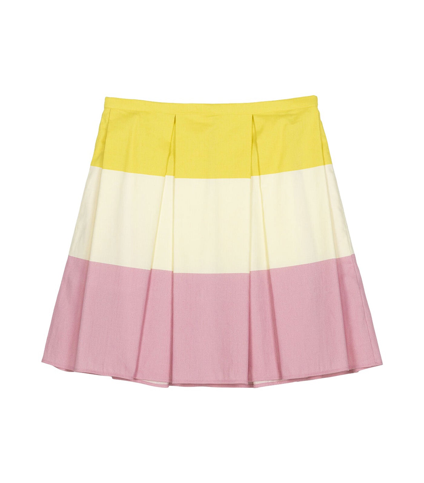 Kaksois Hennika Skirt Yellow/Light Yellow/Rose