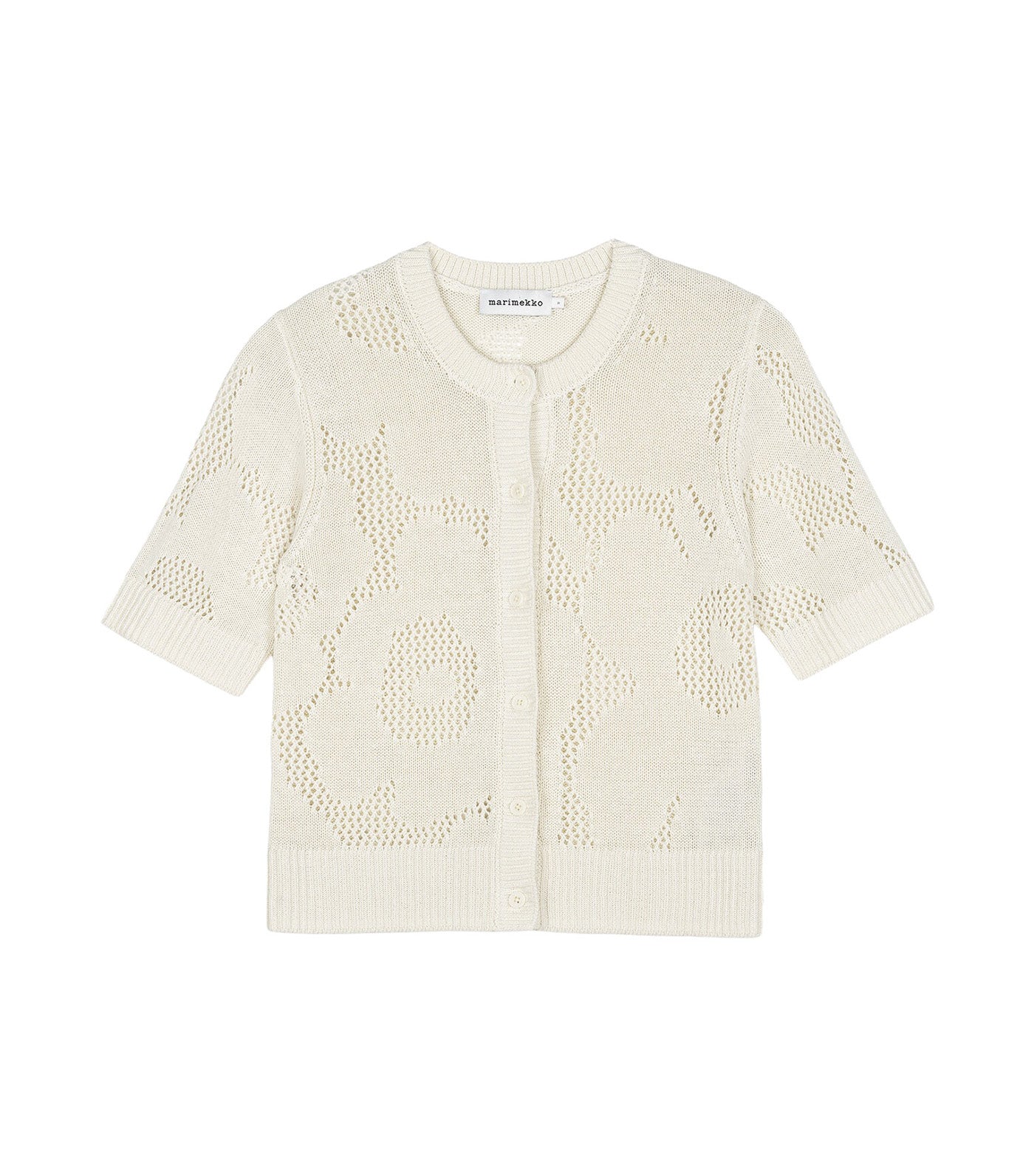 Leikki Unikko Knitted Pullover Off White