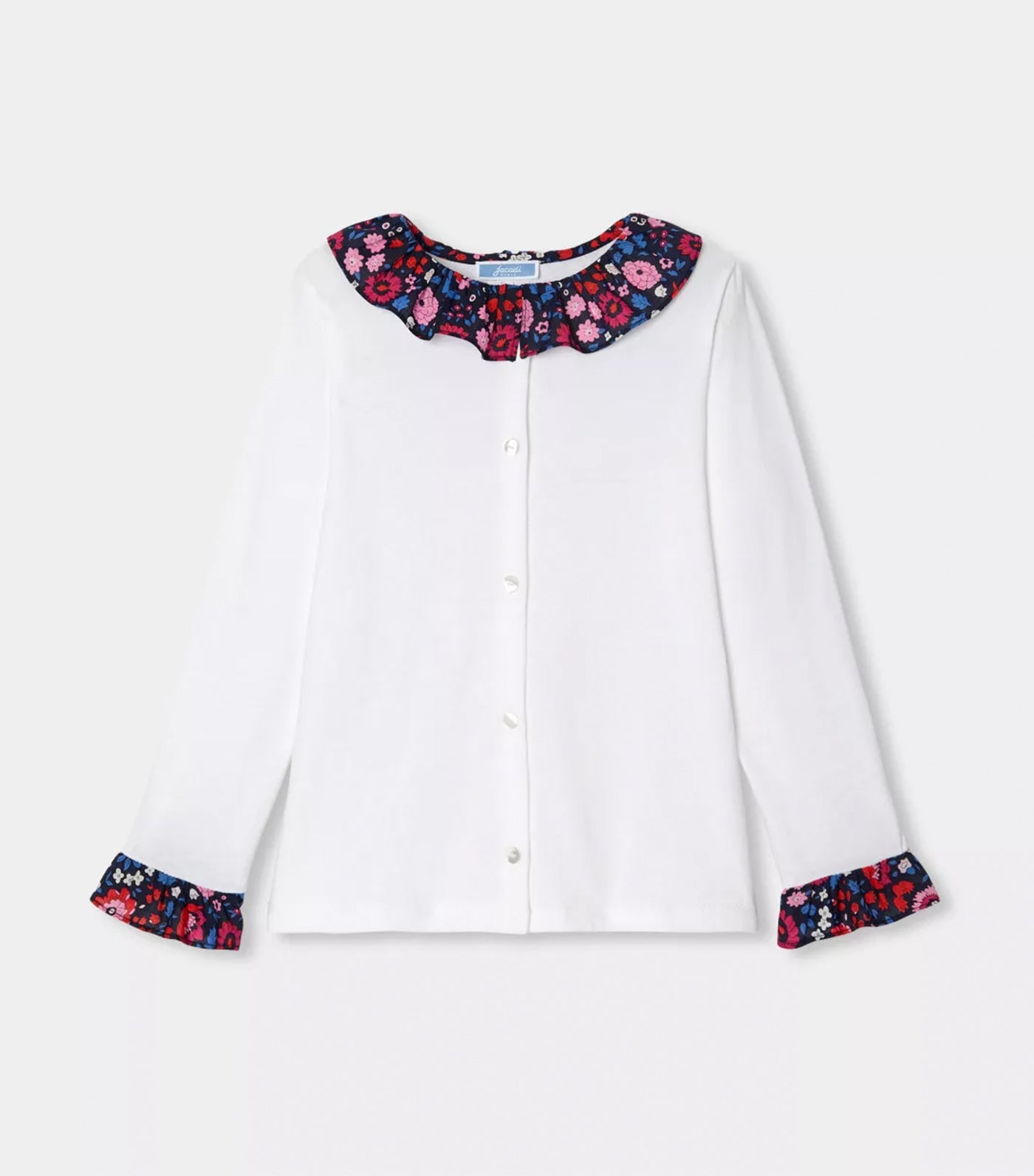 Jacadi Modeste Long Sleeves Blanc Jacadi
