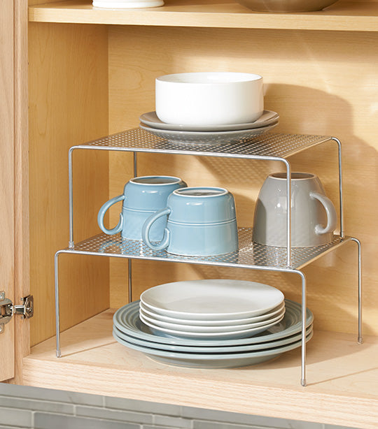 MakeRoom iDesign Expandable and Stackable Cabinet Shelves