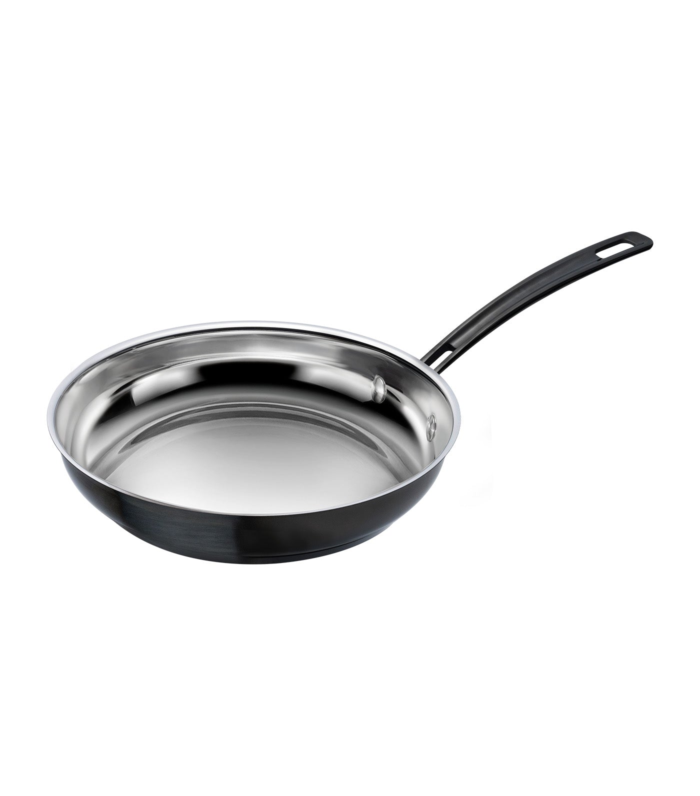 Stainless Steel Skillet Black Mica Shine 10in