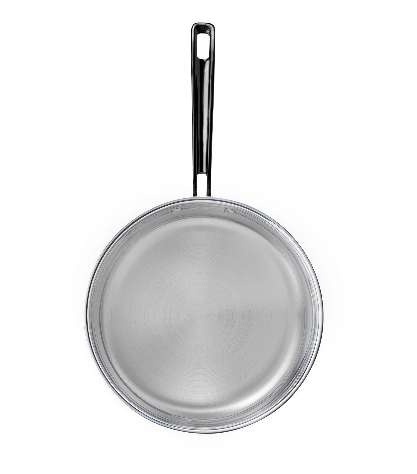 Stainless Steel Skillet Black Mica Shine 10in