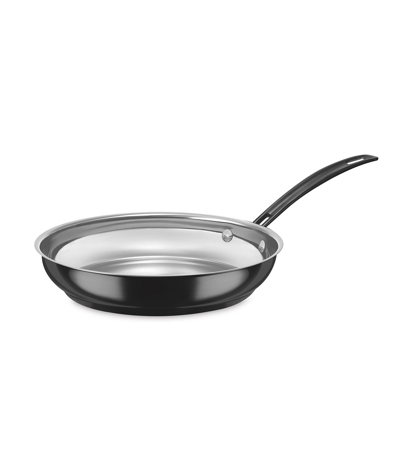 Stainless Steel Skillet Black Mica Shine 10in