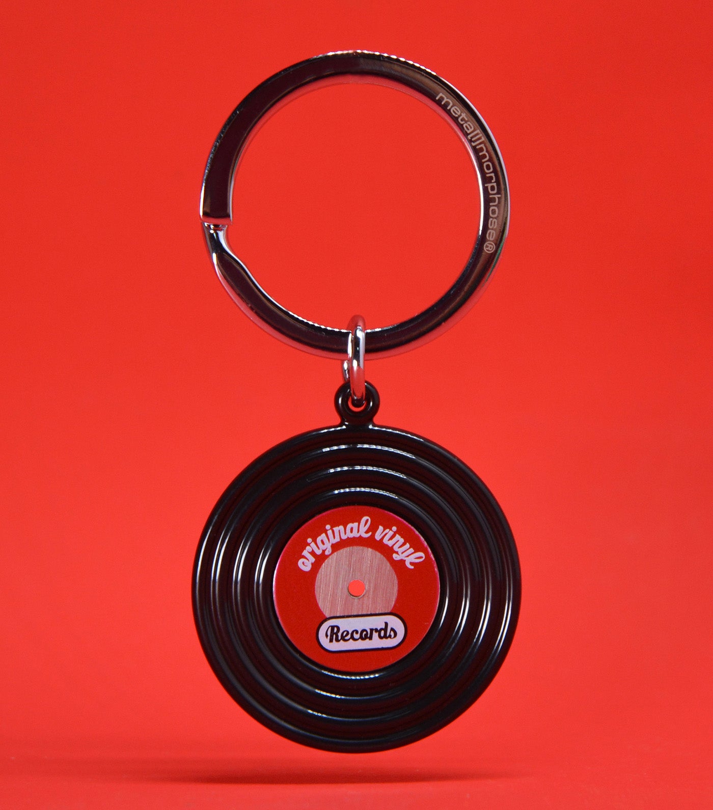 Meta[l]morphose Vinyl Keyring