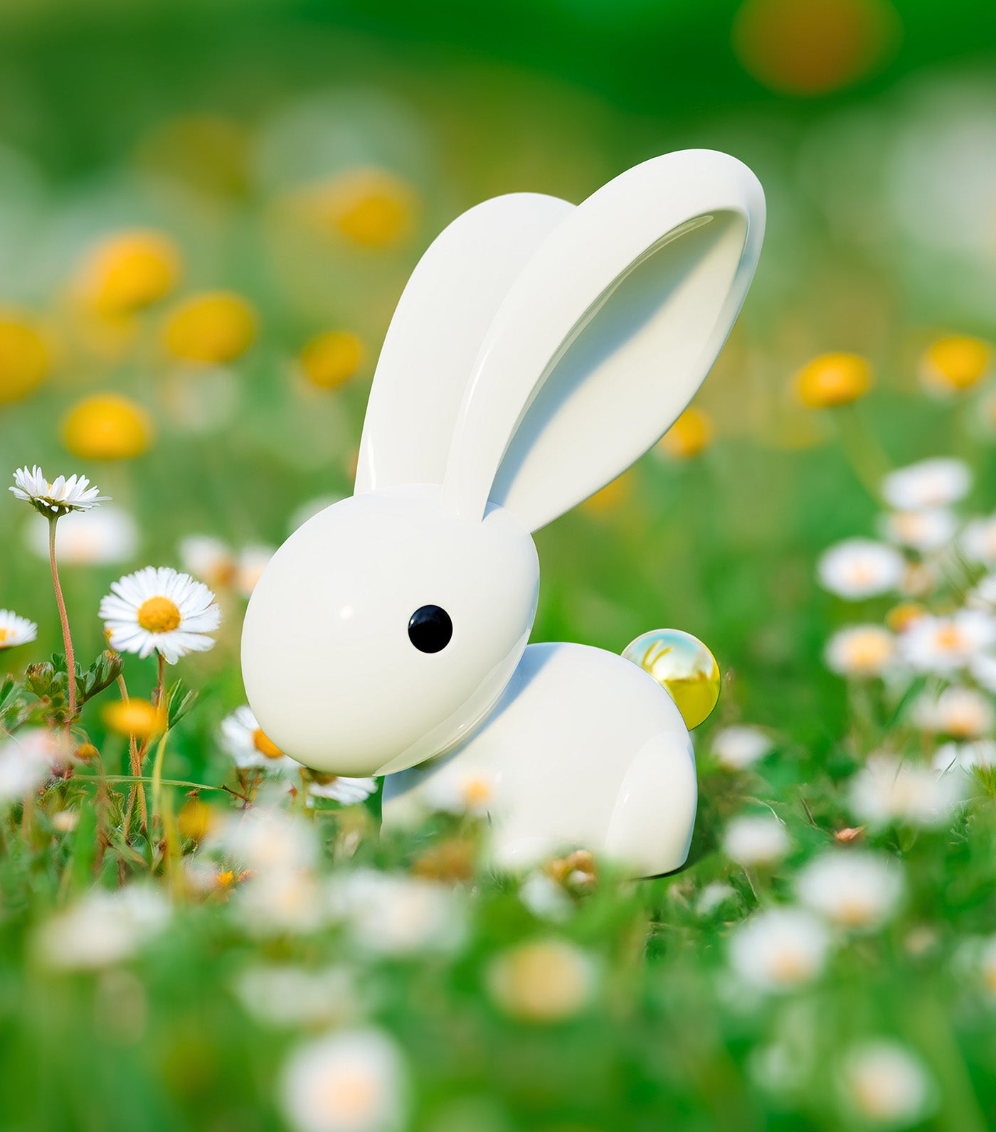 Rabbit Keyring