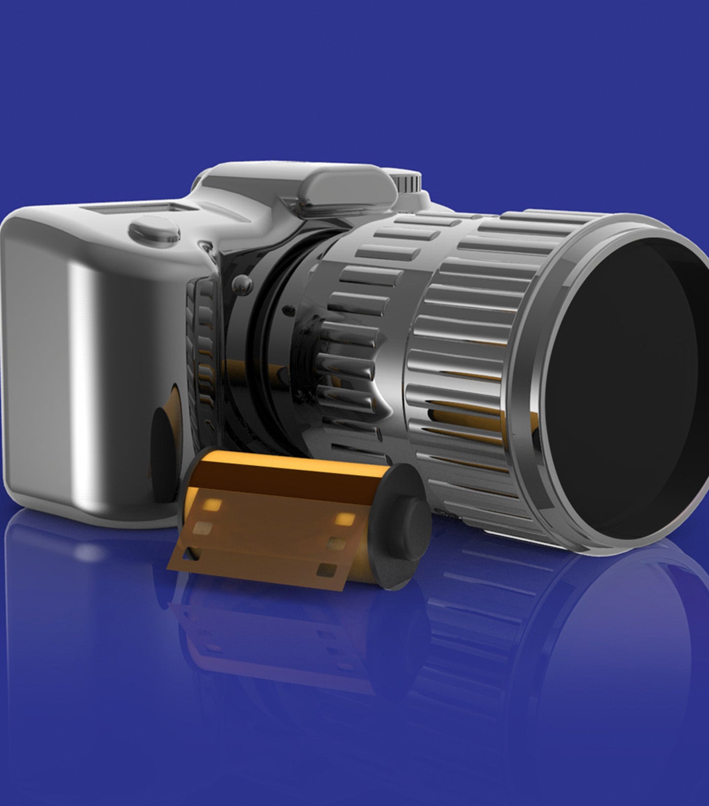 Meta[l]morphose Camera Keyring