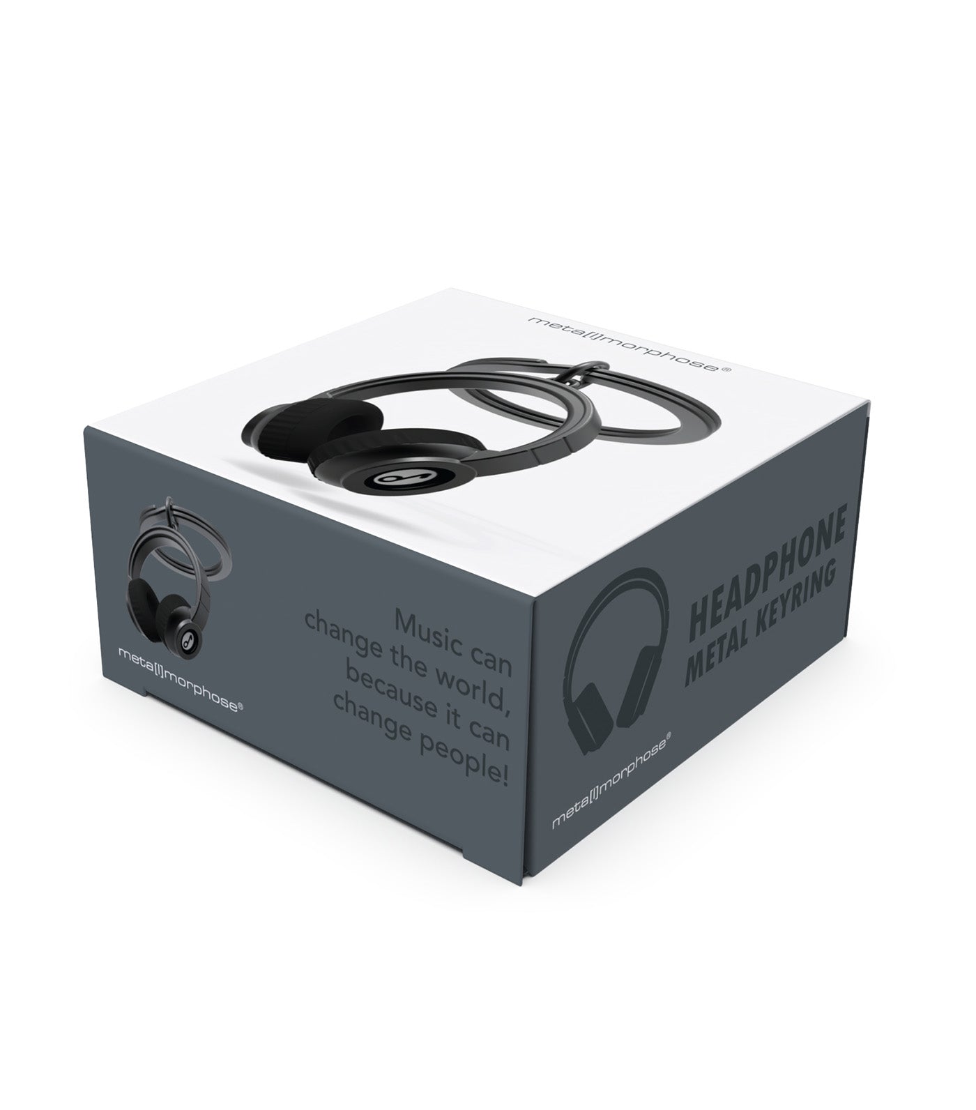 Meta[l]morphose Headphone Keyring Black