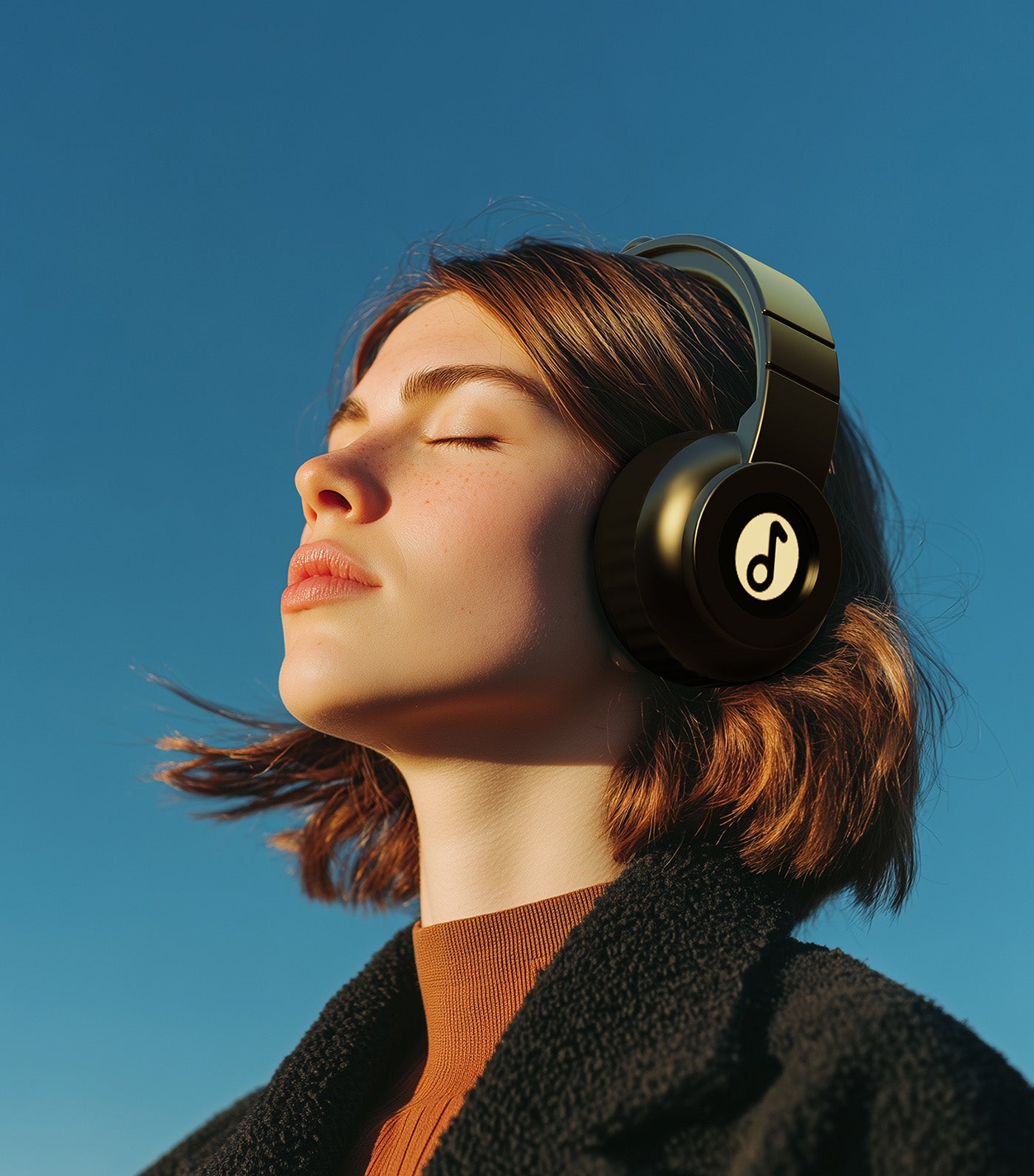 Meta[l]morphose Headphone Keyring Black
