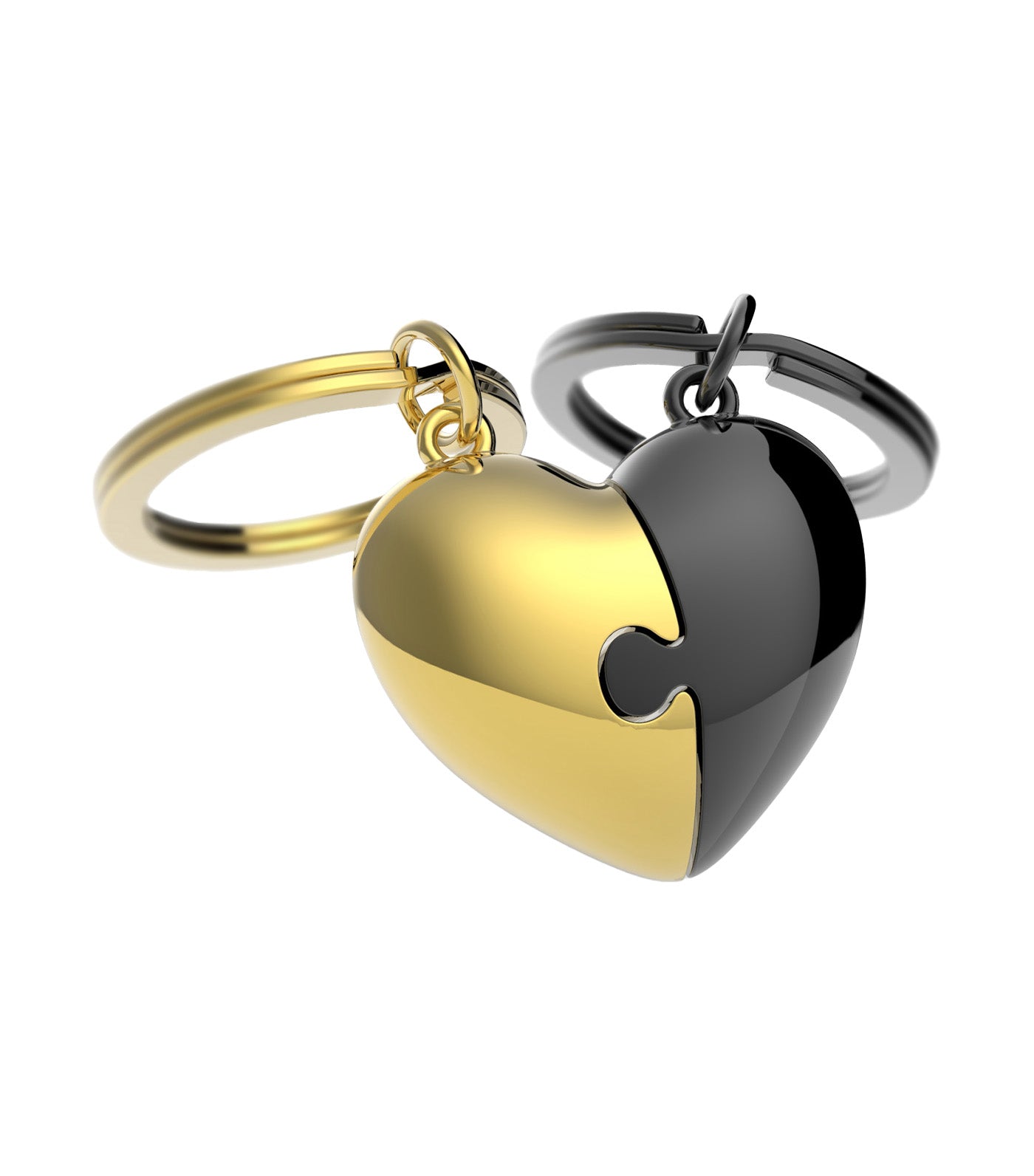 Heart Puzzle (Love) Keyring