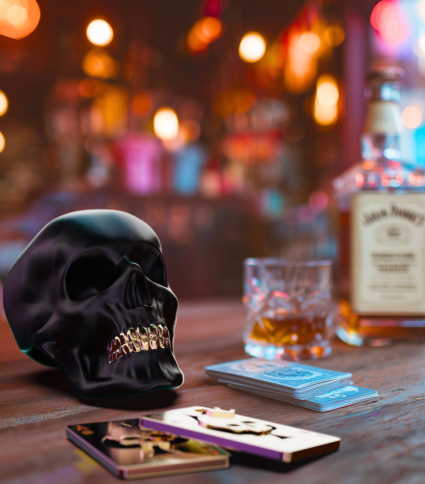 Skull Key Ring
