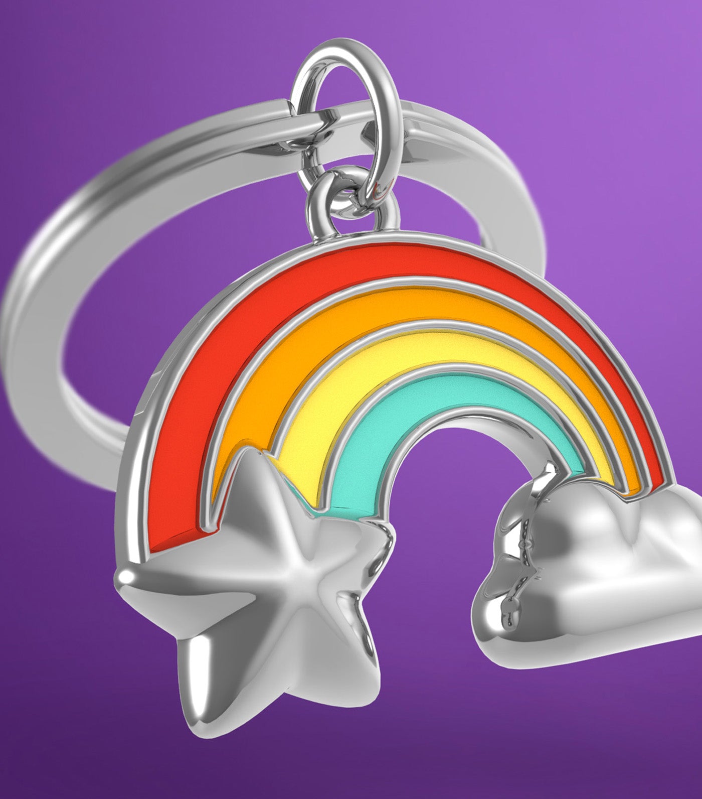 Rainbow Keyring