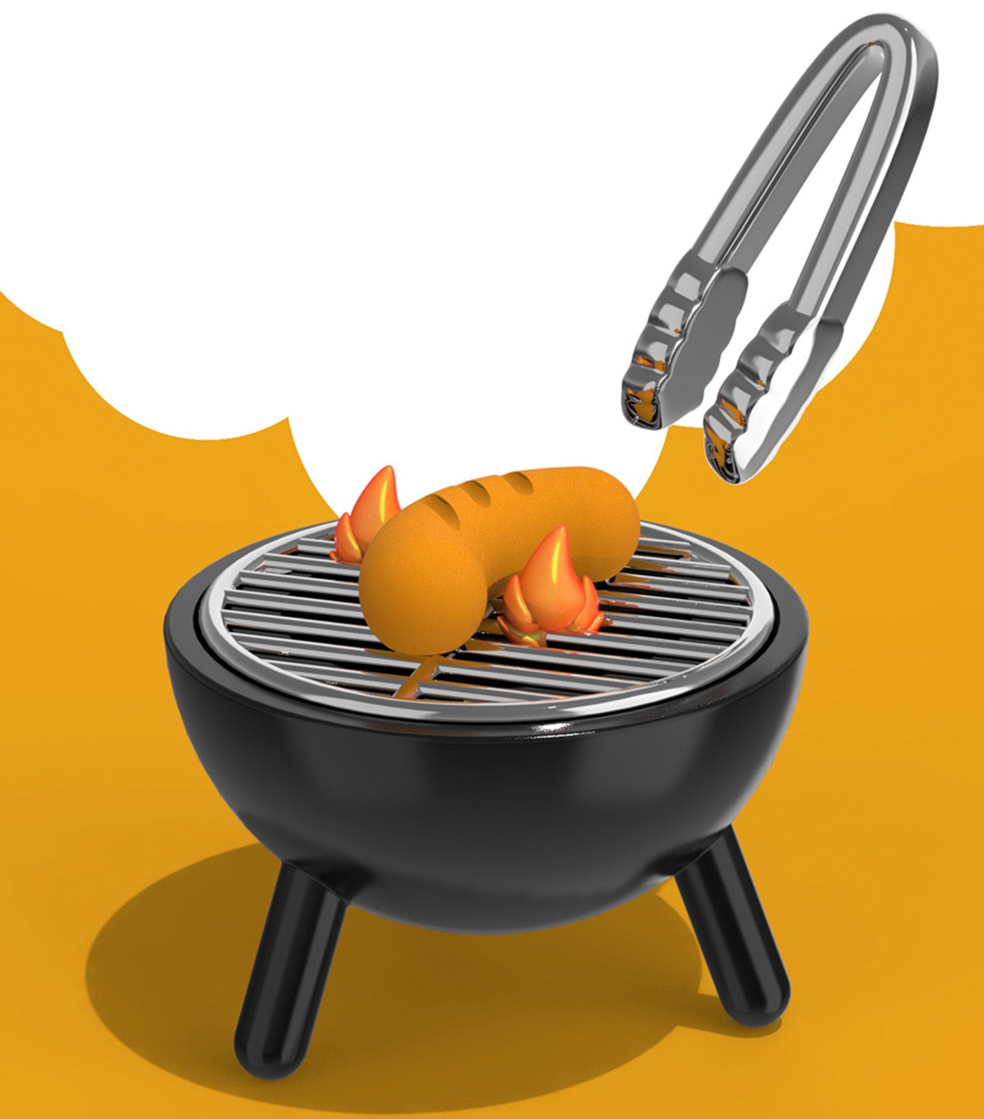 Barbecue Keyring