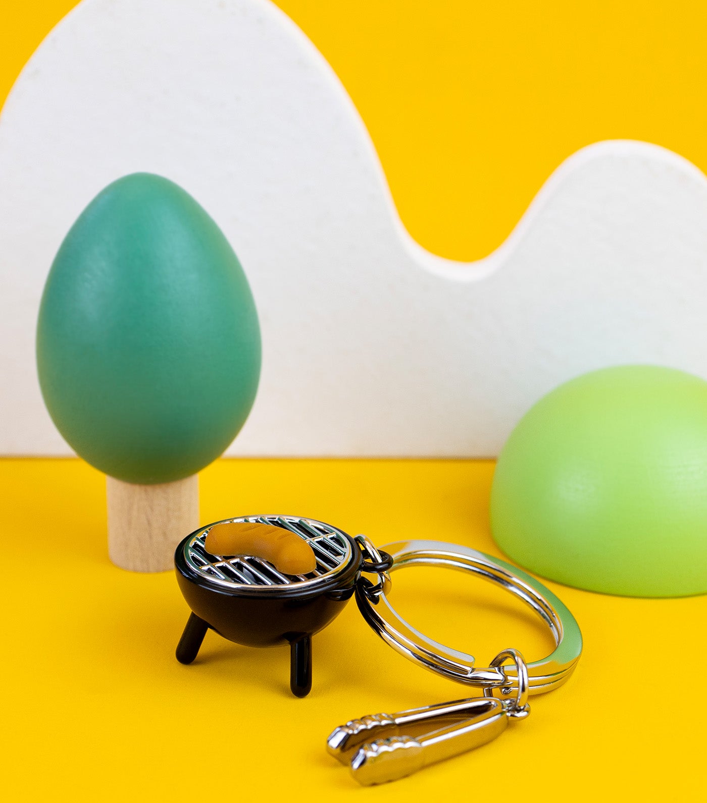 Barbecue Keyring