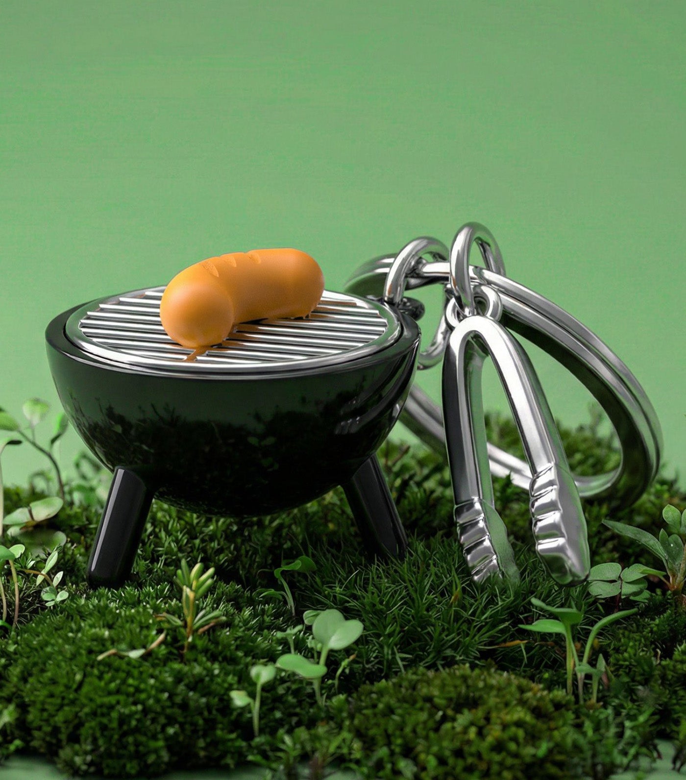 Barbecue Keyring