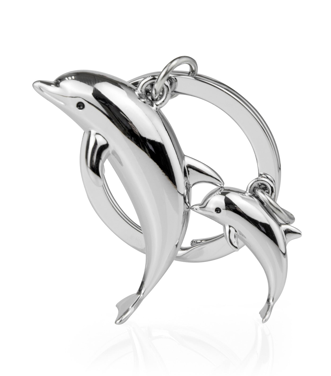 Meta[l]morphose Dolphin Family Keyring