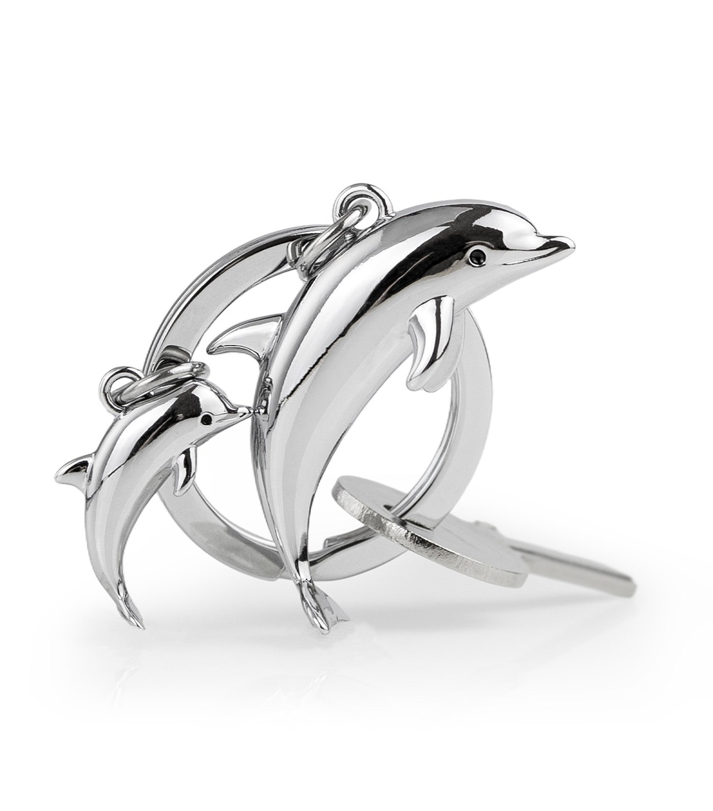 Meta[l]morphose Dolphin Family Keyring